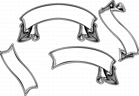 scroll banner clip art free.